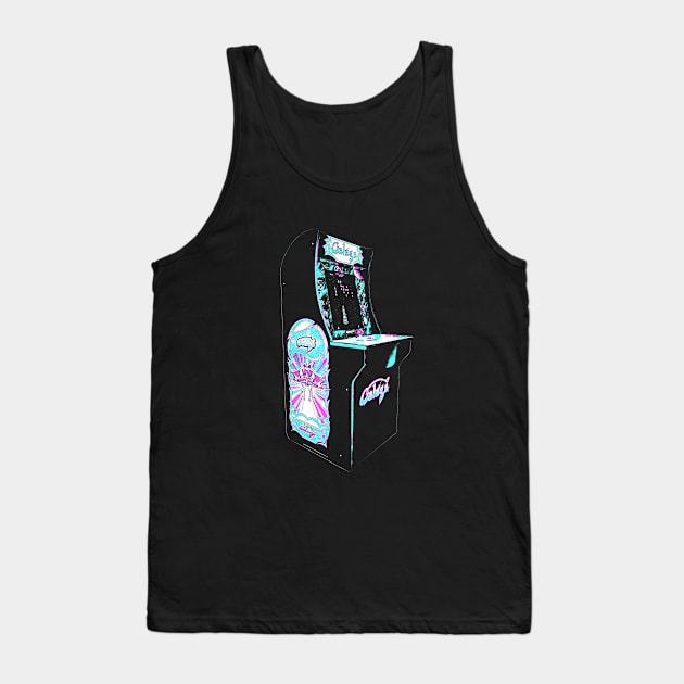 Galaga Retro Arcade Game Tank Top by C3D3sign